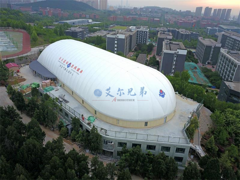 打造适合运动的气膜体育馆，构建城市新特色